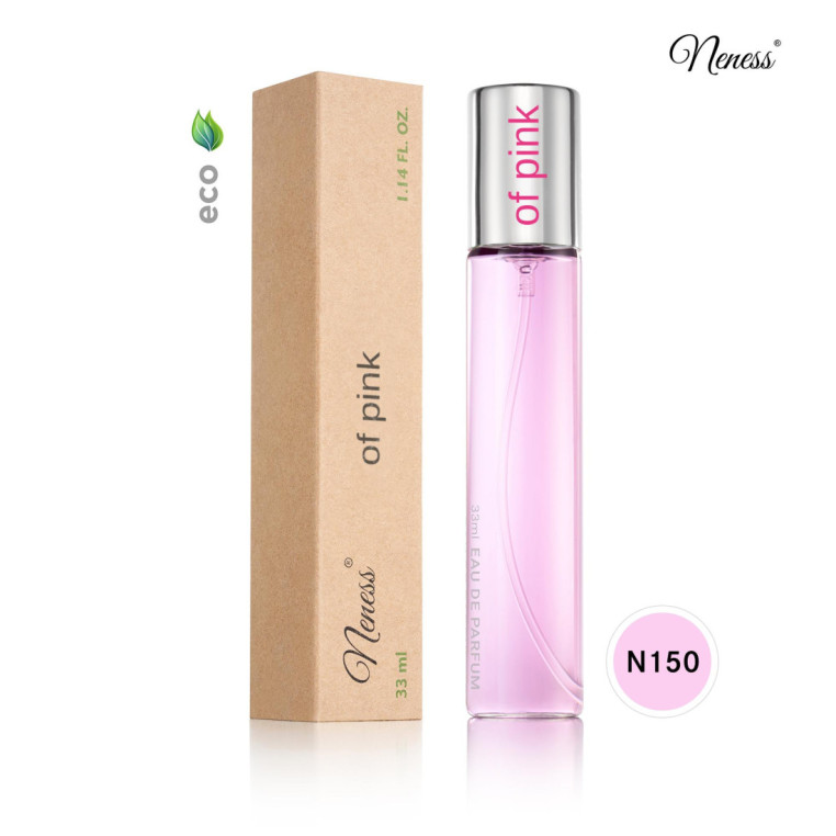 N150. Neness Of Pink | Podobne nuty: Lacoste Touch Of Pink | 33 ml | Perfumetki Damskie | Francuskie Perfumy Lane