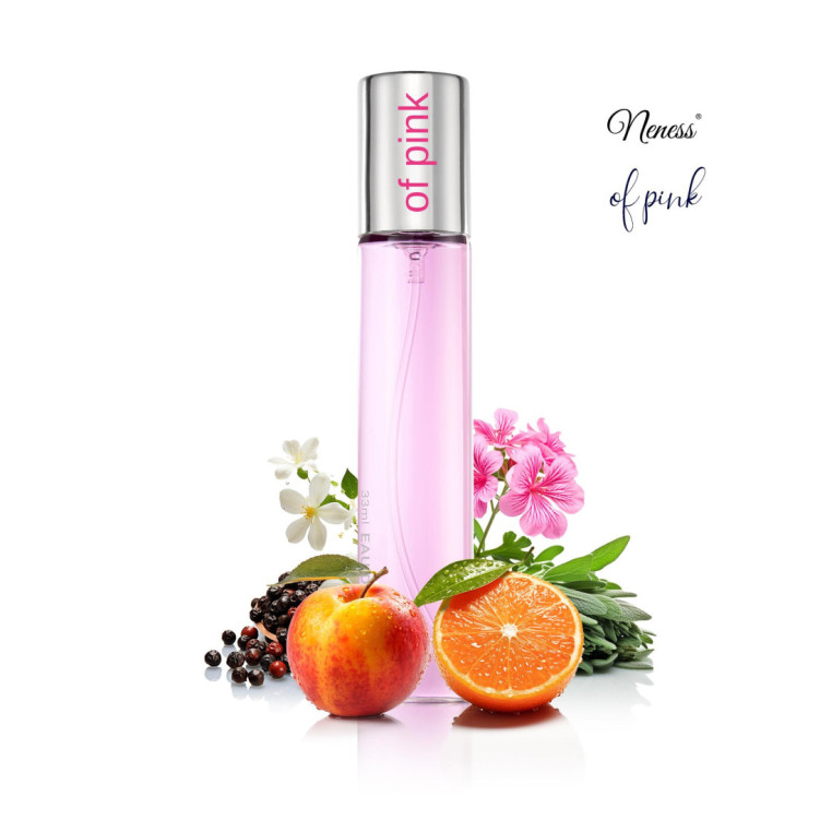 N150. Neness Of Pink | Podobne nuty: Lacoste Touch Of Pink | 33 ml | Perfumetki Damskie | Francuskie Perfumy Lane