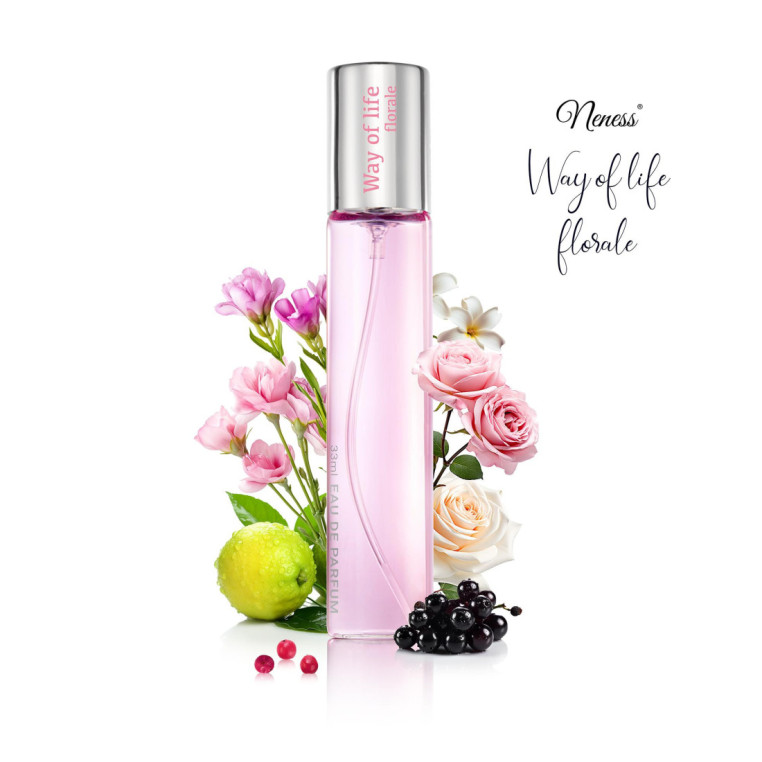 N162. Neness Way Of Life Florale | Podobne nuty: Lancome La Via Est Belle Florale | 33 ml | Perfumetki Damskie | Francuskie Perf