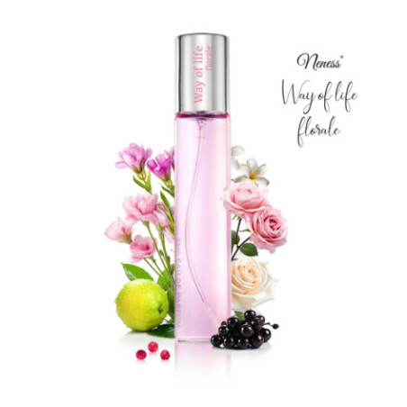 N162. Neness Way Of Life Florale | Podobne nuty: Lancome La Via Est Belle Florale | 33 ml | Perfumetki Damskie | Francuskie Perf