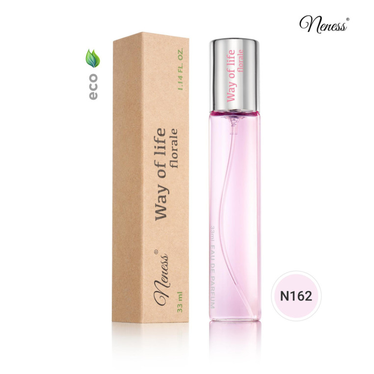 N162. Neness Way Of Life Florale | Podobne nuty: Lancome La Via Est Belle Florale | 33 ml | Perfumetki Damskie | Francuskie Perf
