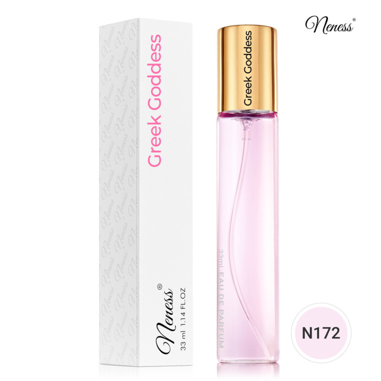N172. Neness Greek Goddess | Podobne nuty: Paco Rabanne Olympea | 33 ml | Perfumetki Damskie | Francuskie Perfumy Lane