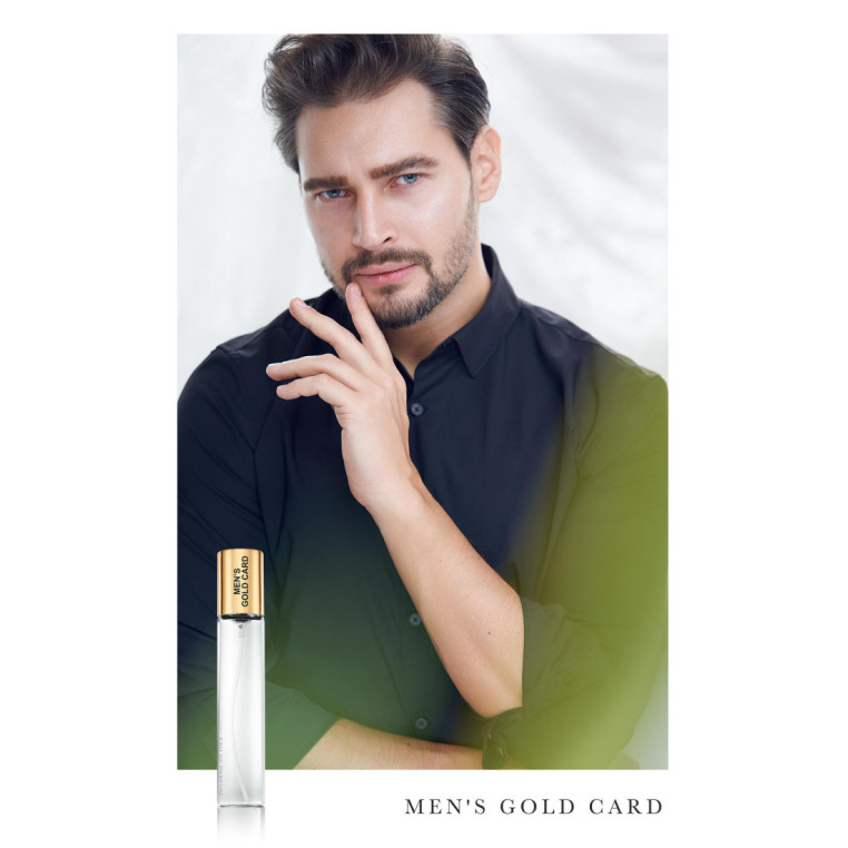 N176. Neness Men'S Gold Card | Podobne nuty: Paco Rabanne 1 Million | 33 ml | Perfumetki Męskie | Francuskie Perfumy Lane