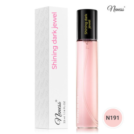 N191. Neness Shining Dark Jewel | Podobne nuty: Versace Crystal Noir | 33 ml | Perfumetki Damskie | Francuskie Perfumy Lane