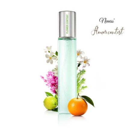 N194. Neness Flower Contest | Podobne nuty: Versace Versense | 33 ml | Perfumetki Damskie | Francuskie Perfumy Lane