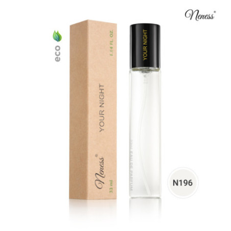 N196. Neness Your Night | Podobne nuty: YSL La Nuit De L'Homme | 33 ml | Perfumetki Męskie | Francuskie Perfumy Lane