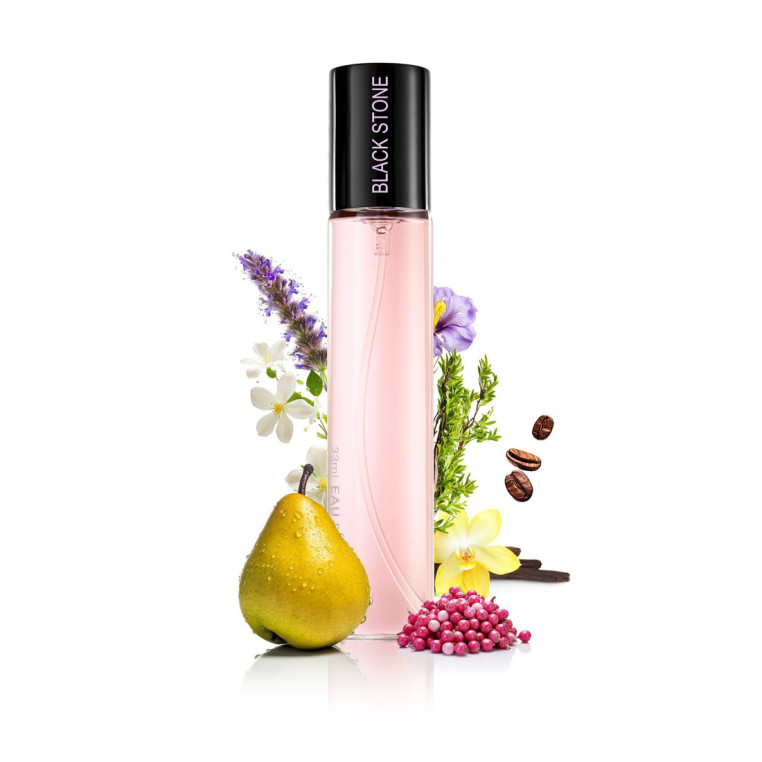 N199. Neness Black Stone | Podobne nuty: YSL Black Opıum | 33 ml | Perfumetki Damskie | Francuskie Perfumy Lane