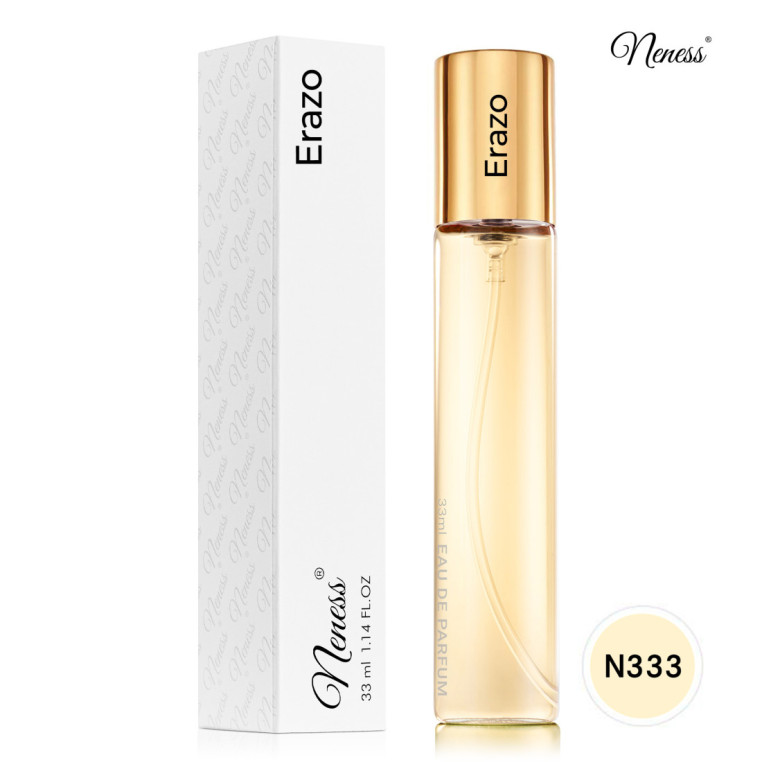 N333. Neness Erazo | Podobne nuty: Bvlgari Man In Black | 33 ml | Perfumetki męskie | Francuskie Perfumy Lane