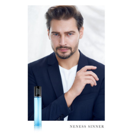 N207. Neness Sinner | Podobne nuty: Carolina Herrera Bad Boy | 33 ml | Perfumetki Męskie | Francuskie Perfumy Lane