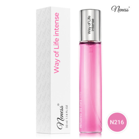 N216. Neness Way Of Life Intense | Podobne nuty: Lancome La Vie Est Belle Intensément | 33 ml | Perfumetki Damskie | Francuskie 