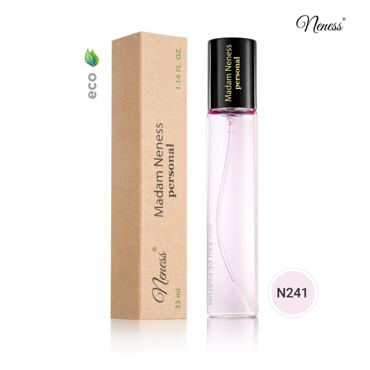 N241. Neness Madam Neness Personal | Podobne nuty: Chanel  Mademoiselle L'Eau Privee | 33 ml | Perfumetki Damskie | Francuskie P