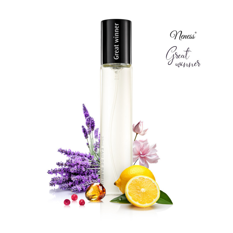 N242. Neness Great Winner | Podobne nuty: Paco Rabanne Invictus Victory | 33 ml | Perfumetki Męskie | Francuskie Perfumy Lane