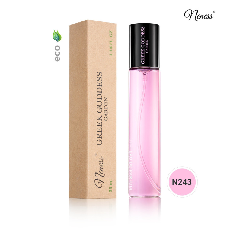 N243. Neness Greek Goddess Garden | Podobne nuty: Paco Rabanne Olympéa Blossom | 33 ml | Perfumetki Damskie | Francuskie Perfumy