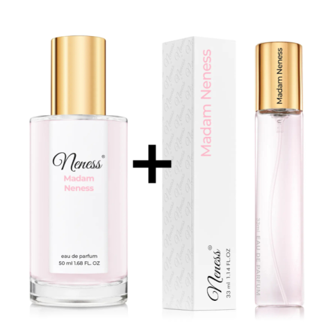 N067. Madam Neness - Zestaw 1+1: 50 ml + 33 ml | Podobne nuty: Coco Chanel Mademoiselle | Perfumy Damskie | Francuskie Perfumy L