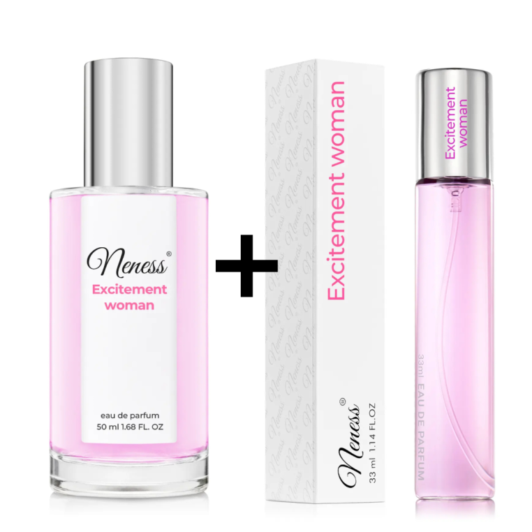 N084. Neness Excitement Woman - Zestaw 1+1: 50 ml + 33 ml | Podobne nuty: Calvin Klein Euphoria | Perfumy Damskie | Francuskie P