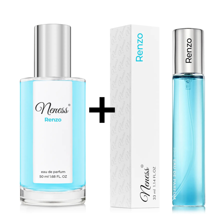 N059. Neness Bleu Celeste - Zestaw 1+1: 50 ml + 33 ml | Podobne nuty: Coco Chanel Bleu De Chanel | Perfumy Męskie | Francuskie P