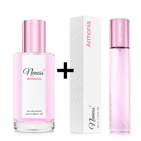 N285. Neness Armonia - Zestaw 1+1: 50 ml + 33 ml | Podobne nuty: Victoria'S Secret Bombshell | Perfumy Damskie | Francuskie Perf