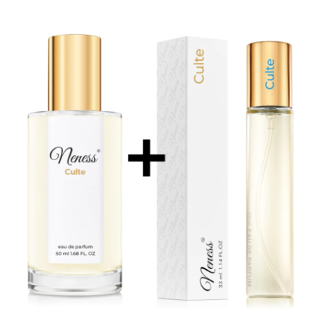 N111. Neness Culte - Zestaw 1+1: 50 ml + 33 ml | Podobne nuty: Christian Dior J'Adore | Perfumy Damskie | Francuskie Perfumy Lan