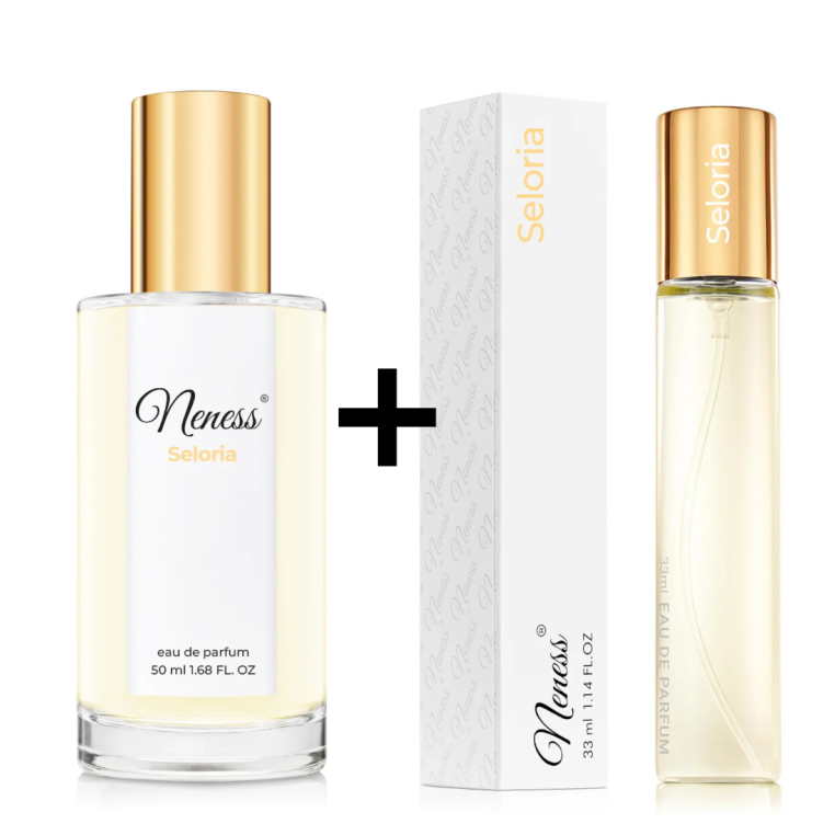 N296. Neness Seloria - Zestaw 1+1: 50 ml + 33 ml | Podobne nuty: Tom Ford Vanilla Sex | Perfumy Unisex | Francuskie Perfumy Lane