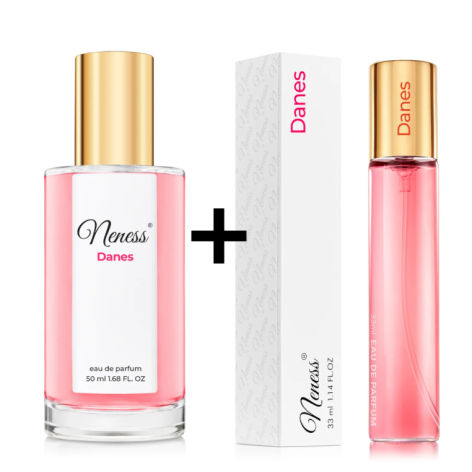 N263. Neness Danes - Zestaw 1+1: 50 ml + 33 ml | Podobne nuty: Lolita Lempicka Sweet | Perfumy Damskie | Francuskie Perfumy Lane