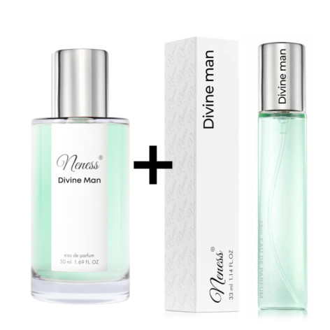 N086. Neness Creeventus - Zestaw 1+1: 50 ml + 33 ml | Podobne nuty: Creed Aventus | Perfumetki Męskie | Francuskie Perfumy Lane