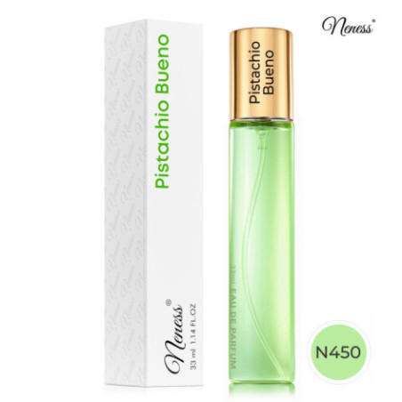N450. Neness Pistachio Bueno | Podobne nuty: Sol de Janeiro 62 | 33 ml | Perfumetki damskie | zamiennik mgiełki