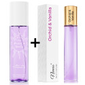 Zestaw 1+1: Orchid & Vanilla - mgiełka 200 ml + perfumy 33 ml