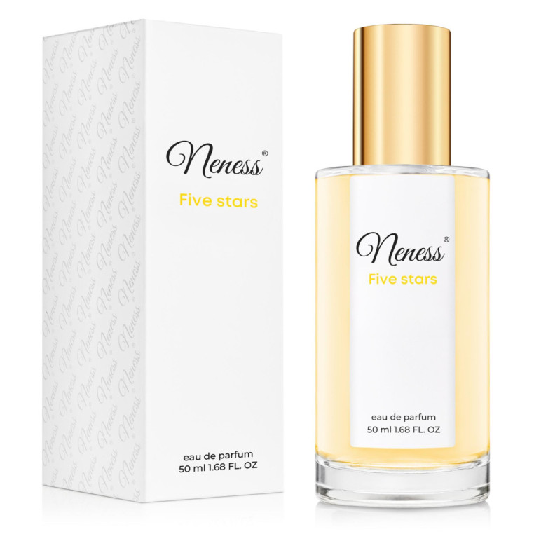 N057. Neness Five Stars | Podobne nuty: Coco Chanel No. 5 | 50 ml | Perfumetki Damskie | Francuskie Perfumy Lane