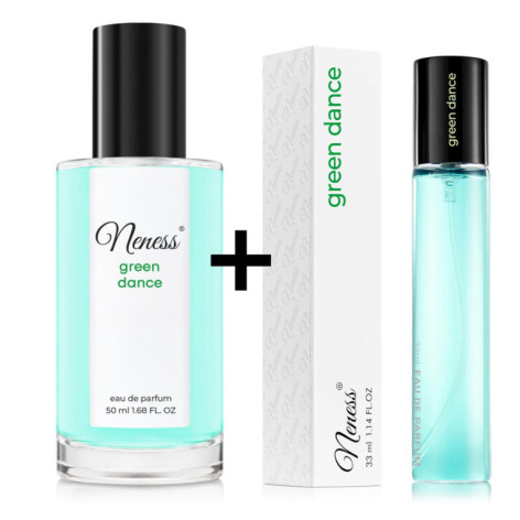 N212. Neness Green Dance Zestaw - 50 ml + 33 ml | Podobne nuty: Marc Jacobs Decadence | Perfumetki Damskie | Francuskie Perfumy