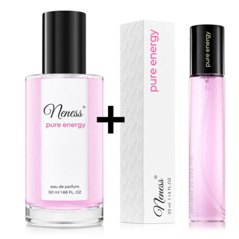N178. Neness Pure Energy Zestaw - 50 ml + 33 ml | Podobne nuty: Paco Rabanne Pure Xs For Her | Perfumetki Damskie | Francuskie P