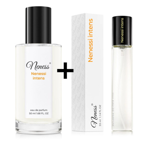 N017. Nenessi Intense Zestaw - 50 ml + 33 ml | Podobne nuty: Giorgio Armani Si Intensel | Perfumetki Damskie | Francuskie Perfum