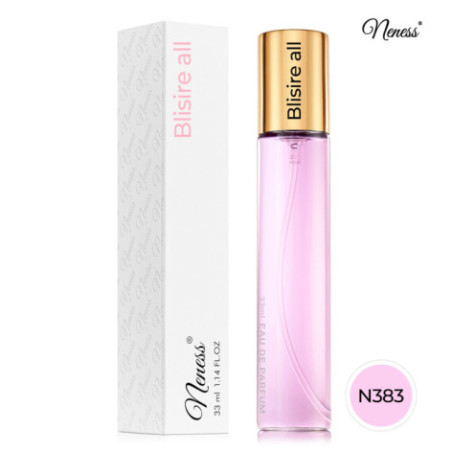 N383. Neness Blisire All | Podobne nuty: Narcizzio Rodriges All Of Me Damski | 33 ml | Perfumetki Damskie | Francuskie Perfumy L