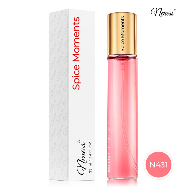 N431. Neness Spice Moments | Podobne nuty: Charlotte Tilbury More Sex | 33 ml | Perfumetki Damskie | Francuskie Perfumy Lane