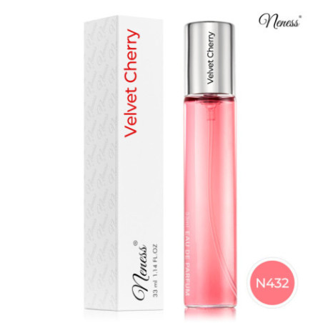 N432. Neness Velvet Cherry | Podobne nuty: Juliette Has A Gun Juliette | 33 ml | Perfumetki Damskie | Francuskie Perfumy Lane
