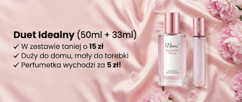 Zestawy 1+1 damskie 50 ml + 33 ml