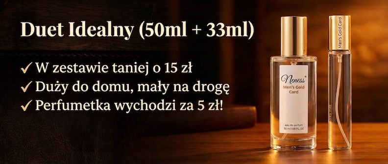 Zestawy 1+1 męskie 50 ml + 33 ml